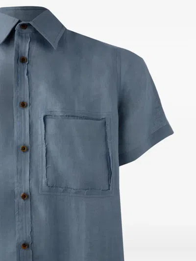 Misci Vento Shirt In Blue