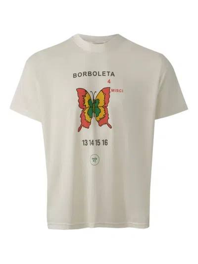 Misci Animal Game T-shirt In White