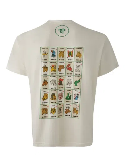 Misci Animal Game T-shirt In White