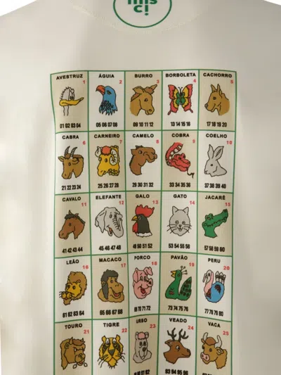 Misci Animal Game T-shirt In White