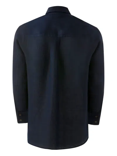 Misci Vento Shirt In Blue