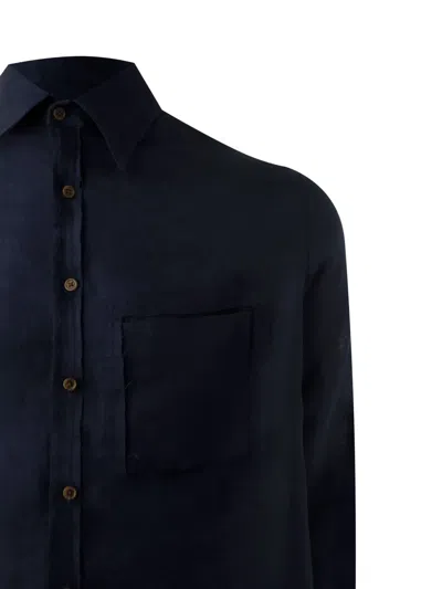 Misci Vento Shirt In Blue
