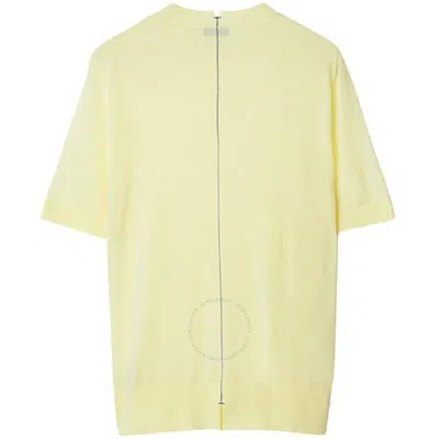 Burberry Crew Neck Dropped Shoulder Cotton T-shirt