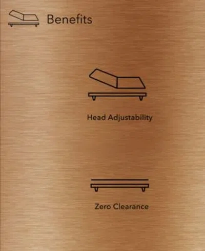 Serta Beautyrest Baselogic Bronze Adjustable Base Collection In No Color