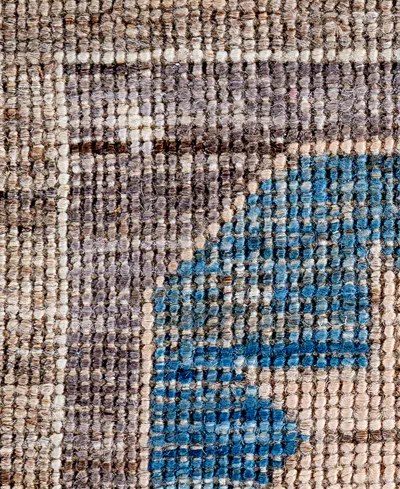 Adorn Hand Woven Rugs Colorful Oushak M1945 9'1''x11'10'' Area Rug In Brown