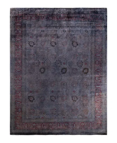 Adorn Hand Woven Rugs Fine Vibrance M815 8'1''x10'1'' Area Rug In Gray