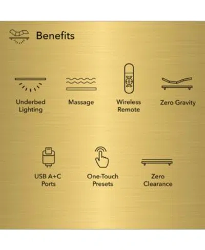 Serta Beautyrest Baselogic Gold Adjustable Base Collection In No Color