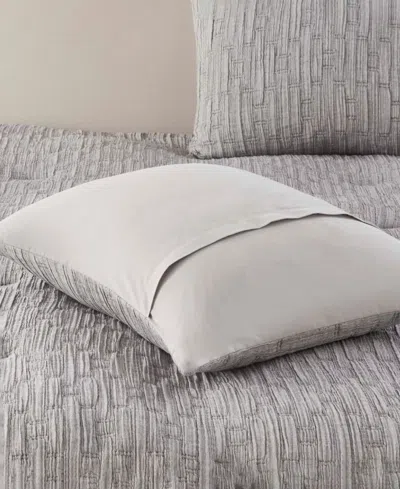 Croscill Arlo Oversized 3-pc. Comforter Set, Full/queen In Charcoal