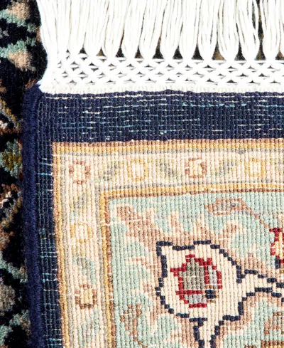 Adorn Hand Woven Rugs Mogul M1798 2'6''x8'1'' Runner Area Rug In Black