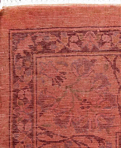 Adorn Hand Woven Rugs Fine Vibrance M885 4'2''x6'2'' Area Rug In Pink