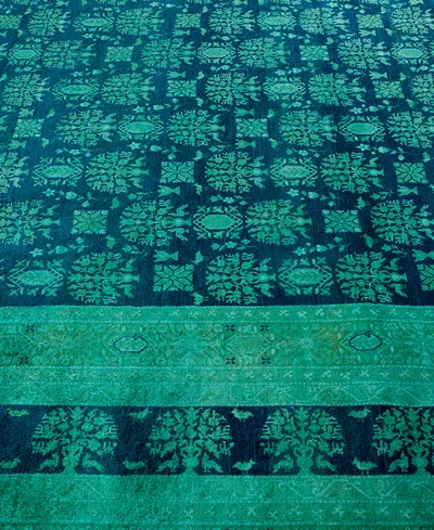 Adorn Hand Woven Rugs Fine Vibrance M1426 9'2''x11'9'' Area Rug In Purple