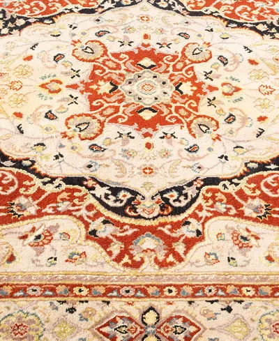 Adorn Hand Woven Rugs Mogul M1659 4'7''x7'7'' Area Rug In Orange