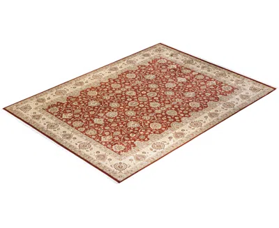Adorn Hand Woven Rugs Mogul M1394 9'2''x12'4'' Area Rug In Orange