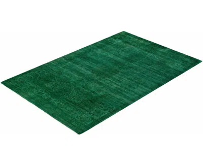 Adorn Hand Woven Rugs Fine Vibrance M1494 4'7''x7'1'' Area Rug In Green
