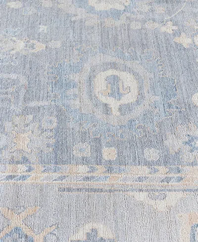 Adorn Hand Woven Rugs Colorful Oushak M1945 9'1''x11'11'' Area Rug In Gray