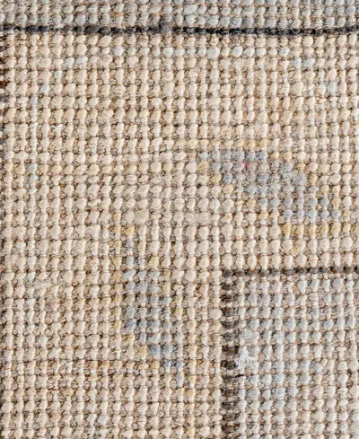 Adorn Hand Woven Rugs Colorful Oushak M1945 10'x14' Area Rug In Light Gray