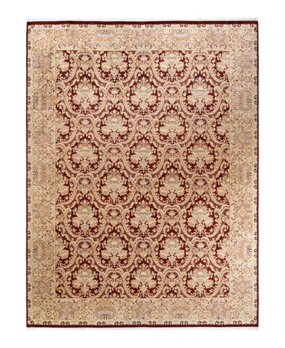Adorn Hand Woven Rugs Mogul M1339 9'3''x12'1'' Area Rug In Red