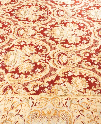 Adorn Hand Woven Rugs Mogul M1339 9'3''x12'1'' Area Rug In Red