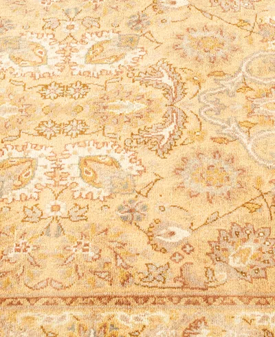 Adorn Hand Woven Rugs Mogul M1585 2'7''x12'9'' Runner Area Rug In Yellow