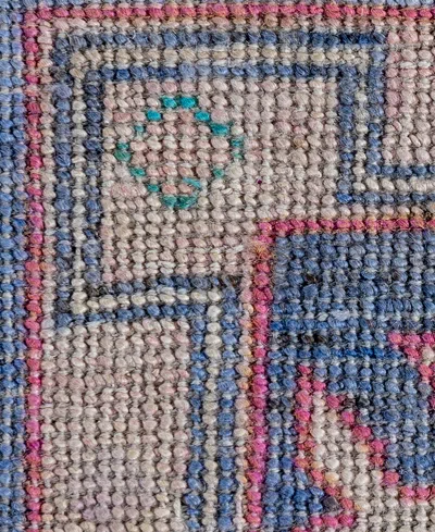 Adorn Hand Woven Rugs Colorful Oushak M1945 8'x9'9'' Area Rug In Light Blue