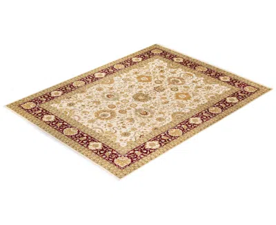 Adorn Hand Woven Rugs Mogul M1270 9'1''x11'10'' Area Rug In Ivory