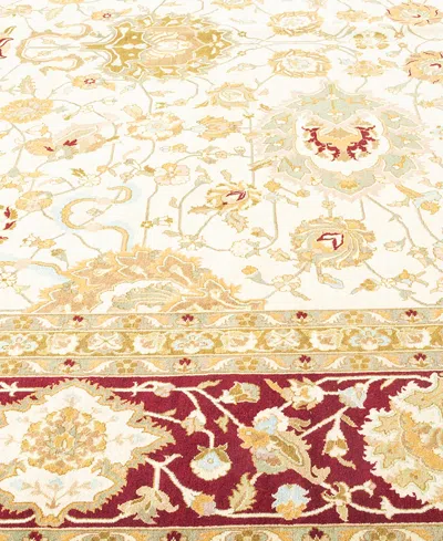 Adorn Hand Woven Rugs Mogul M1270 9'1''x11'10'' Area Rug In Ivory