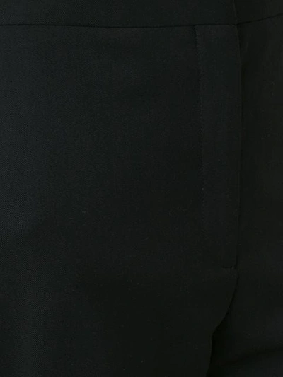 Shop Alexander Wang High-waisted Tailored Trousers - Black
