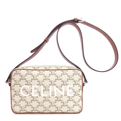 Pre-owned Celine White Pvc Shoulder Bag ()
