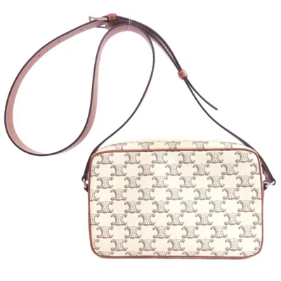 Pre-owned Celine White Pvc Shoulder Bag ()