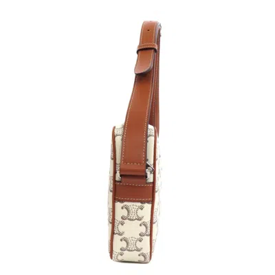 Pre-owned Celine White Pvc Shoulder Bag ()