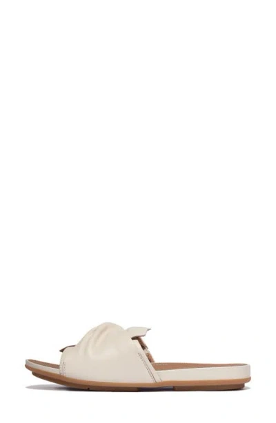 Fitflop Gracie Soft Twist Slide Sandal In Paris Beige