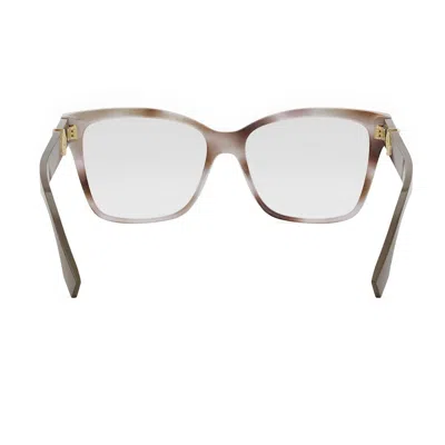 Fendi Fe50117i Ff Diamonds 055 Rosa Marrone Glasses In Brown