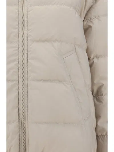 Brunello Cucinelli Down Jackets In White