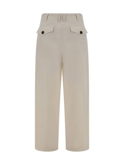 Brunello Cucinelli Pants In Beige