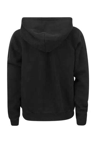 Polo Ralph Lauren Drawstring Hood Kangaroo Pocket Sweatshirt In Black