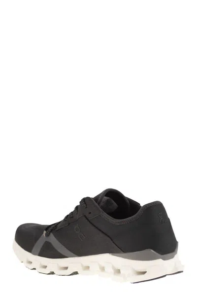 On Running Sneakers Cloud X 4 Ad On In Mesh Riciclato In Black