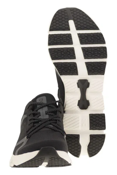 On Running Sneakers Cloud X 4 Ad On In Mesh Riciclato In Black