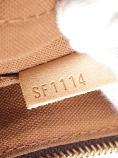 Pre-owned Louis Vuitton 2014 Odeon Pm Shoulder Bag In Brown