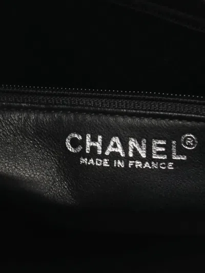 Pre-owned Chanel 2000-2002 Reissue Handbag In Black