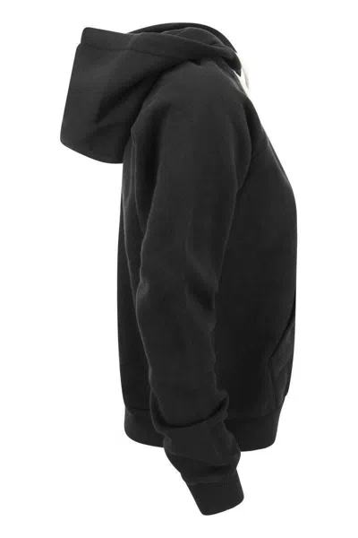 Polo Ralph Lauren Polo Pony Drawstring Hoodie In Black