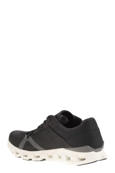 On Running Sneakers Cloud X 4 Ad On In Mesh Riciclato In Black