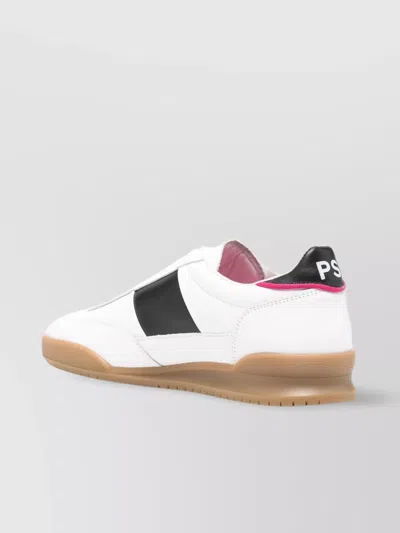 Paul Smith Dover Low-top Leather Sneakers In White