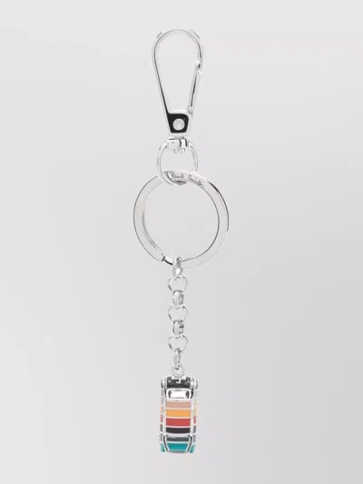 Paul Smith Keychain Mini In White