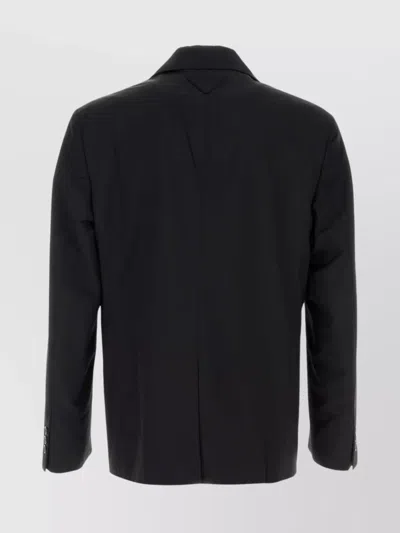 Prada Jackets And Vests In Black
