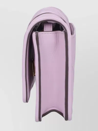 Tory Burch Quilted Chain Strap Purses & Cardholders In Purple