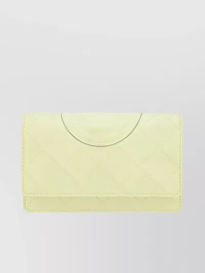 Tory Burch Shoulder Wallet In Yellow