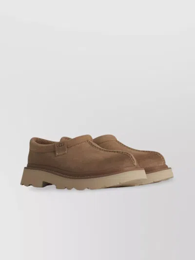 Ugg Leather Slippers In Multi