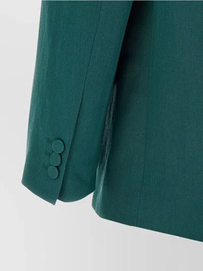 Dries Van Noten Birdy Blazer In Green