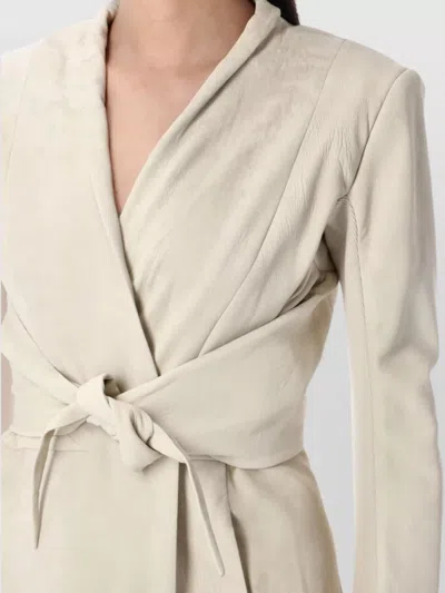 Rick Owens Structured Leather Jacket