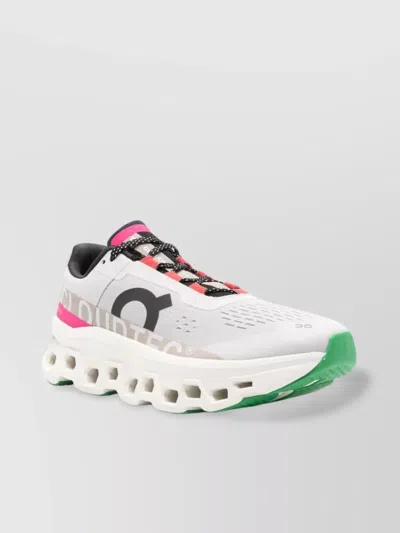 On Sneaker Cloudmster Silver/ivory